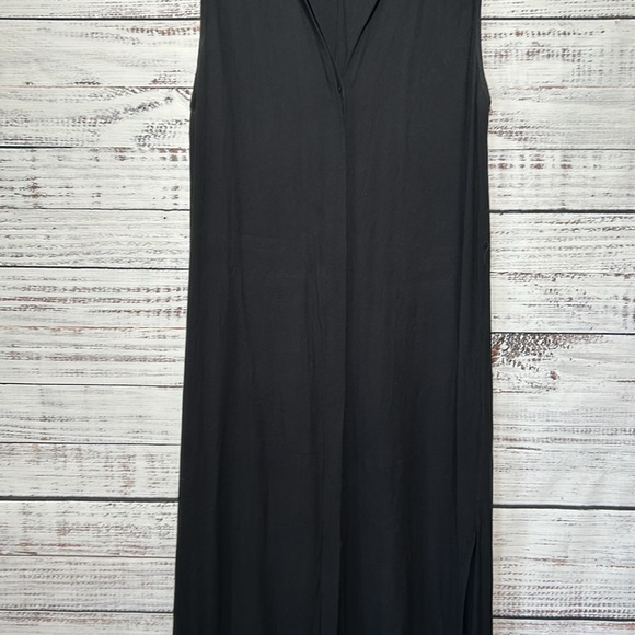 Alice + Olivia Kali TShirt Style Dress Lamb Leather Collar Small - Picture 5 of 17